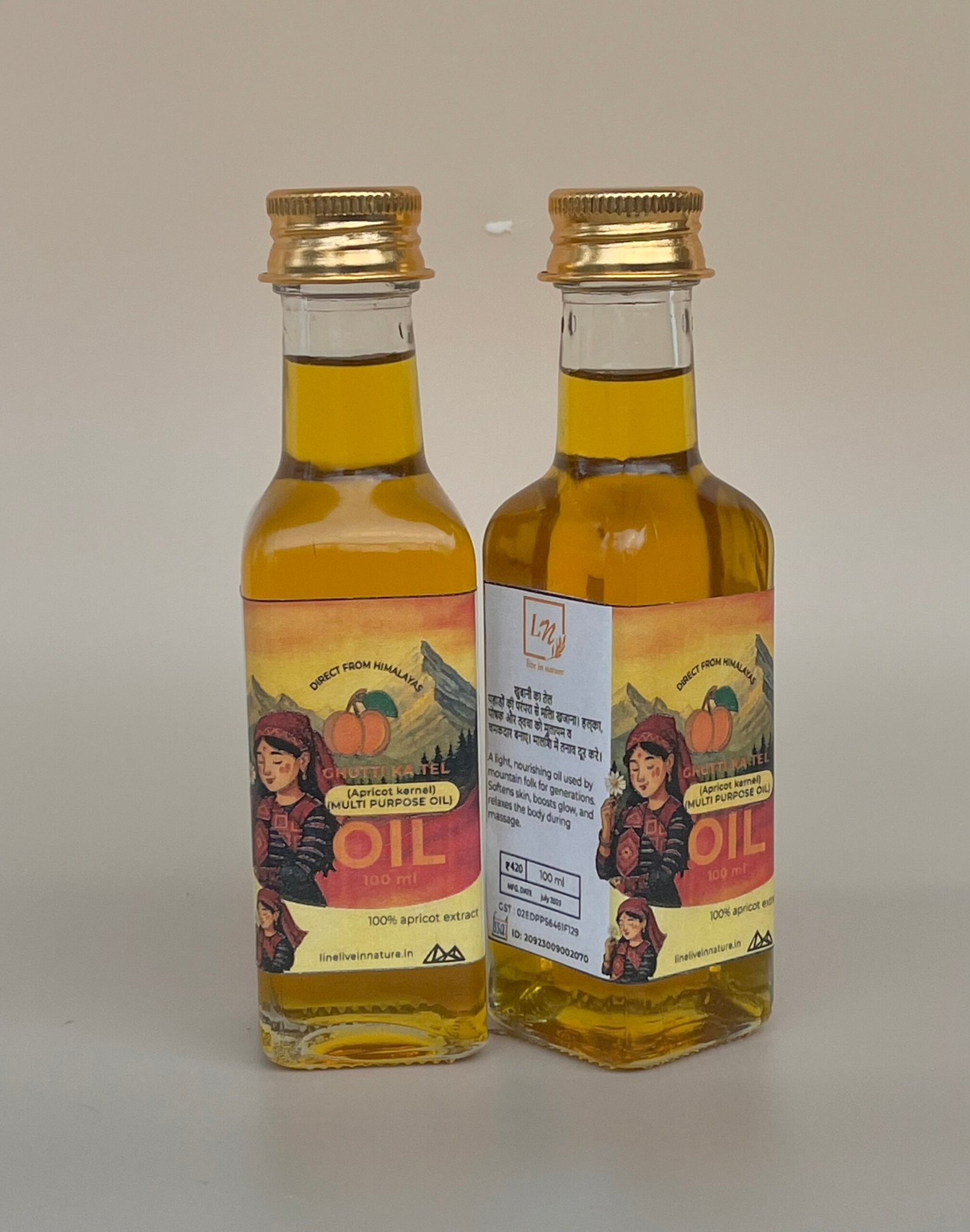 Himalayan Apricot Kernel Oil - Image 2