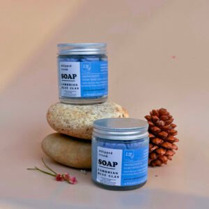 Whipped Cream Soap with Cambrian Blue Clay