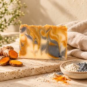 Golden Harvest — Turmeric, Kaolin Clay & Cambrian Blue Clay Soap