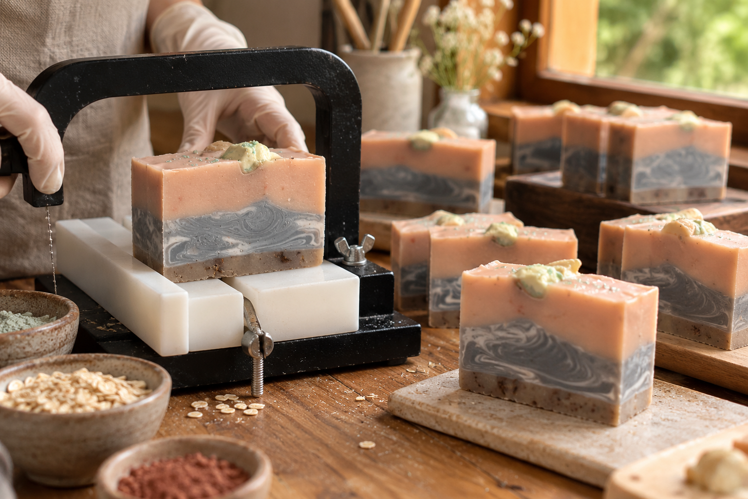 Mountain Dusk – Clay & Oats Handmade Soap - Image 2